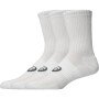 Medias Training 3 Pack Crew Sock Unisex Brilliant White