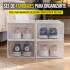 Set X4 Caja Organizadora Zapatos Zapatero Apilable Championes Calzado Premium Imback Blanco Set X4 Caja Organizadora Zapatos Zapatero Apilable Championes Calzado Premium Imback Blanco