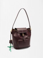 Mochila Con Alça Bandolera burdeos