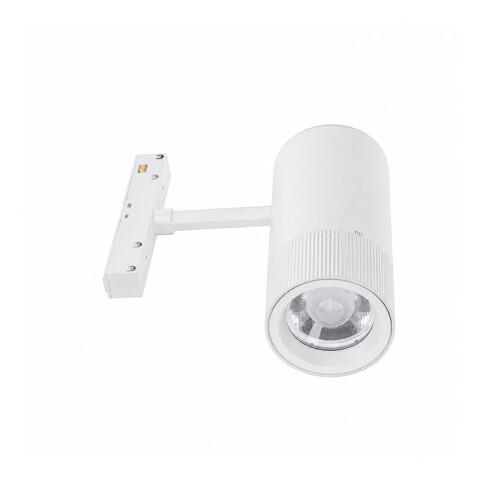 Spot Led riel magnét. 8W 560lm cálido 15-38° bco ZU0535X