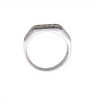 Anillo Dos Líneas-Plata 925-Con Zirconia-AN4610 conpiedra