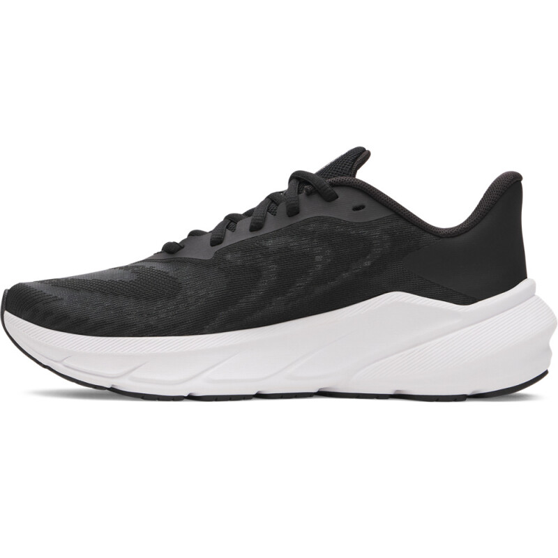 UA W Turbulence 3-WHT BLK-001
