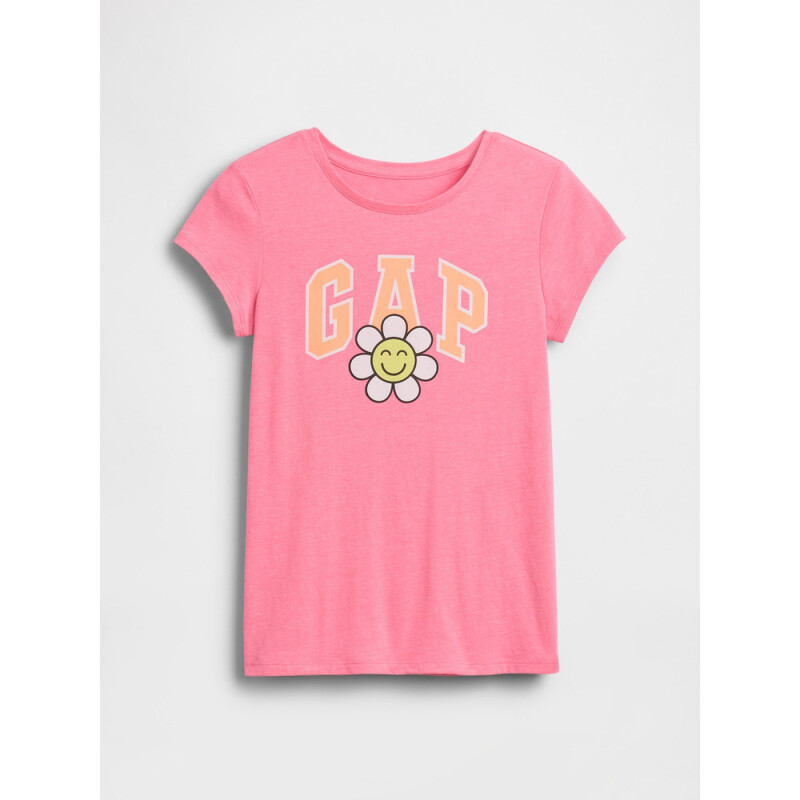 V-SS SU HS LOGO TEE NEON PINK ROSE