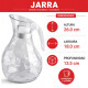 Jarra 2,3 L transparente TRANSPARENTE
