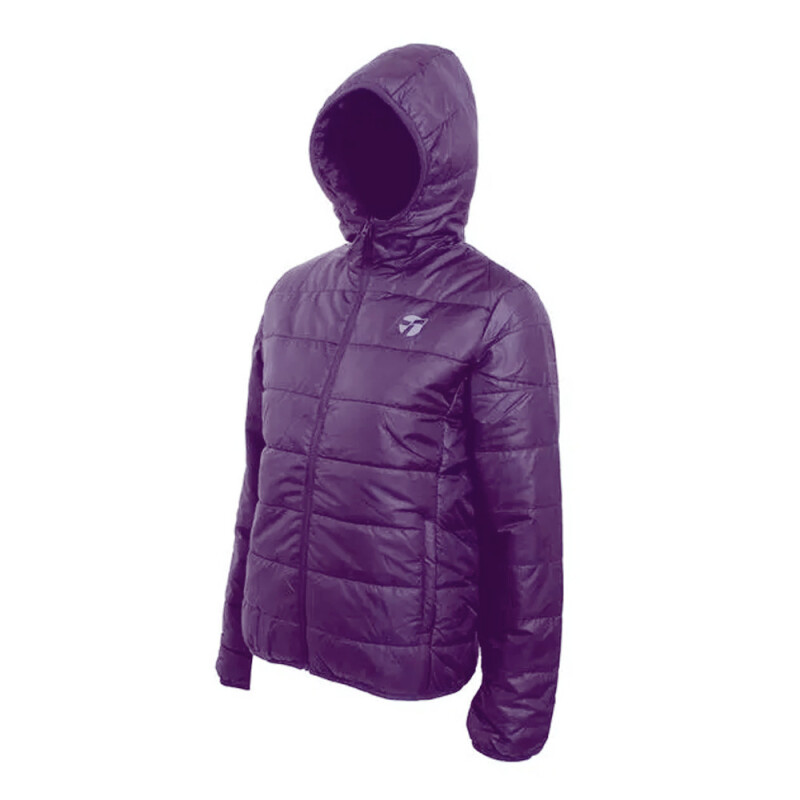 CAMPERA GD WMN C/CAP violeta logan 0