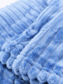 FLANNEL CANALE 1 PLAZA AZUL OSCURO