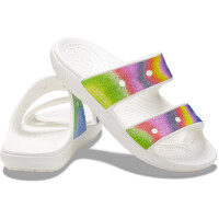 Sandalias Crocs Classic Spray Dye Blanco