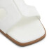 HAYLEE SILVER TEXTILE WHITE