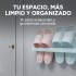 Barra Organizador De Calzado Toallero Zapatera Mediano Color Gris