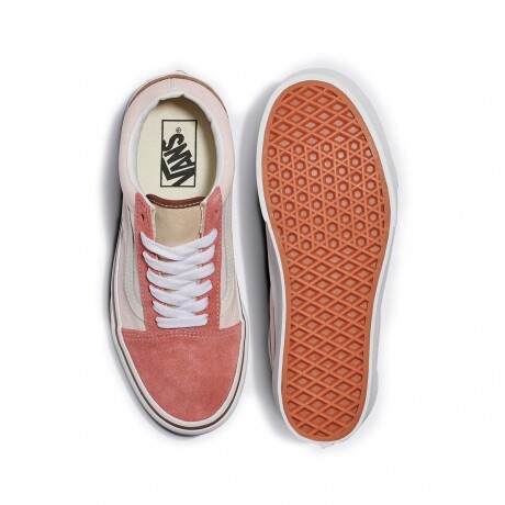 Championes Vans Old Skool Stackform Beige/Brown/Orange