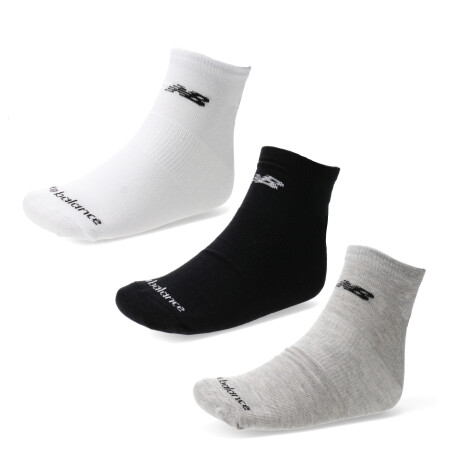 Medias Unisex New Balance X3 Show Unisex Blanco - Gris - Negro