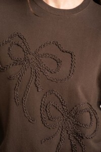Sweater Moño Marron