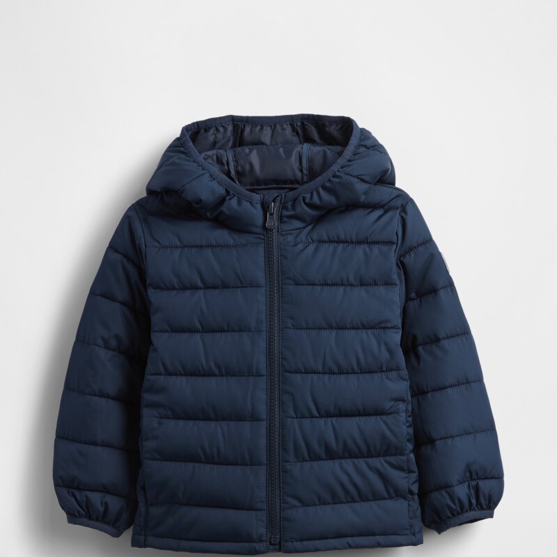 V-FRCH LWT PUFFER TAPESTRY NAVY