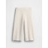 CROCHET WIDE LEG PANT IVORY FROST