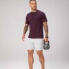 Polo The Training Day Tee Hombre Oxblood