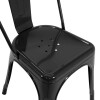 Juego de comedor 6 sillas Tolix 120 Negro