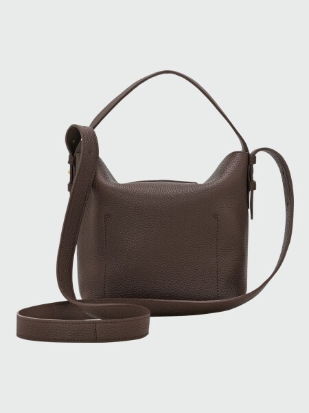 LONGCHAMP - LE CADENCE, CARTERA BUCKET S Negro Estampado