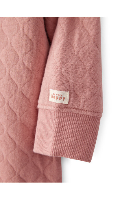 Monito de algodón, capitoneado, rosa Sin color