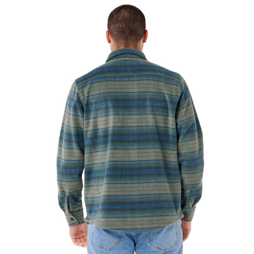 Camisa Rip Curl Fun Times Polar Fleece Shirt - Verde Camisa Rip Curl Fun Times Polar Fleece Shirt - Verde