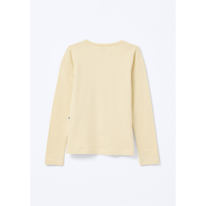 BLUSA ML FEM AMARELO CLARO