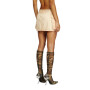 Falda Para Mujer De-Ton Beige