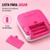 Mini Laptop Educativa Bilingüe con 52 Teclas Rosa 1