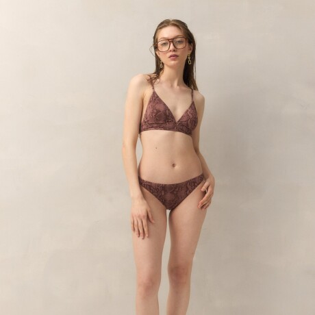 TOP TRIANGULO FIJO HEBI Morado