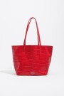 BOLSO SHOPPER MEDIANO Rojo