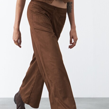 PANTALÓN AYA Marron