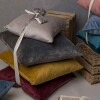 Funda de almohadón VELVET Gris - Medium