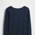 V-FRCH LS LOGO TEE TAPESTRY NAVY