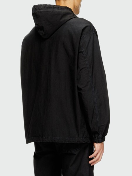 DIESEL - Campera D-wynny Jogg Negro
