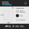 Repuesto Dvigi filtro de agua Carbón granular Repuesto Dvigi filtro de agua Carbón granular