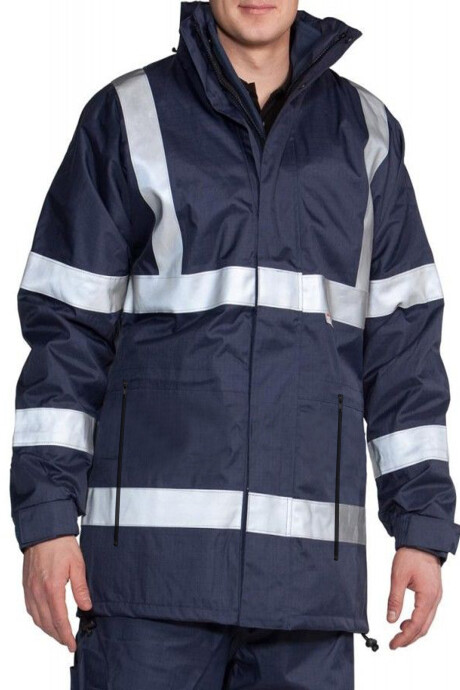 Parka de alta visibilidad (azul marino) Parka de alta visibilidad (azul marino)