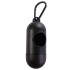 Bolsas Sanitarias Para Mascotas x12 + Llavero Dispensador Variante Color Negro