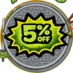 5% OFF