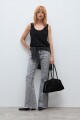 Jean oxford Rita animal print gris