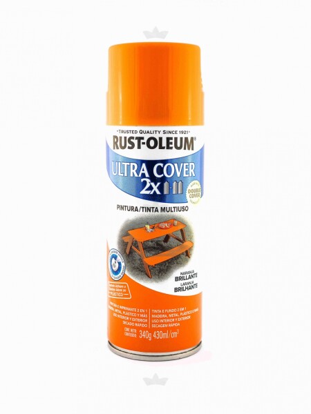 AEROSOL ULTRA COVER 2X NARANJA BRILLANTE- 340 GR. N/A