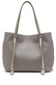 Bolso Para Mujer D-Rop Tote E/W Gris