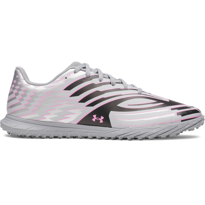 UA U Shadow Club 4 Turf-WHT GRY-035