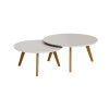 Mesa de Centro Classic - Conjunto - Línea Manhattan Blanco