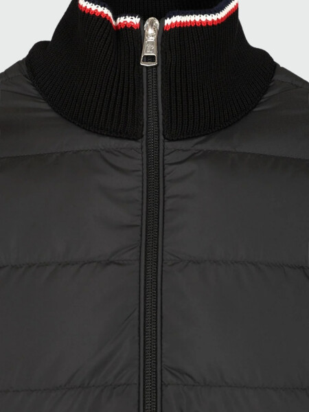 MONCLER - CARDIGAN ACOLCHADO Negro