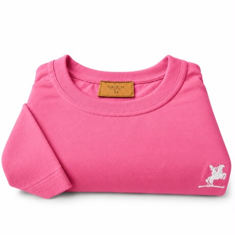 Remera tipo Hering Rosado