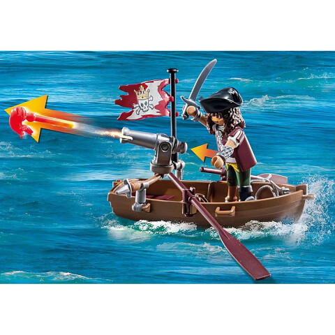 Batalla Marina Pirata contra Kraken Playmobil 44 Piezas U