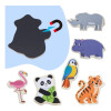 Juguete de Madera Animales Magnéticos Viga Juguete de Madera Animales Magnéticos Viga