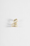 Earcuff multiples vueltas dorado