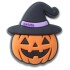 Jibbitz Jack O Lantern Witch Multicolor