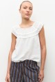 Blusa bardot crudo