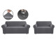 Funda cubre sofá elástica kit 3+2 GRIS