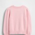 COTTON CREW SWEATER PURE PINK